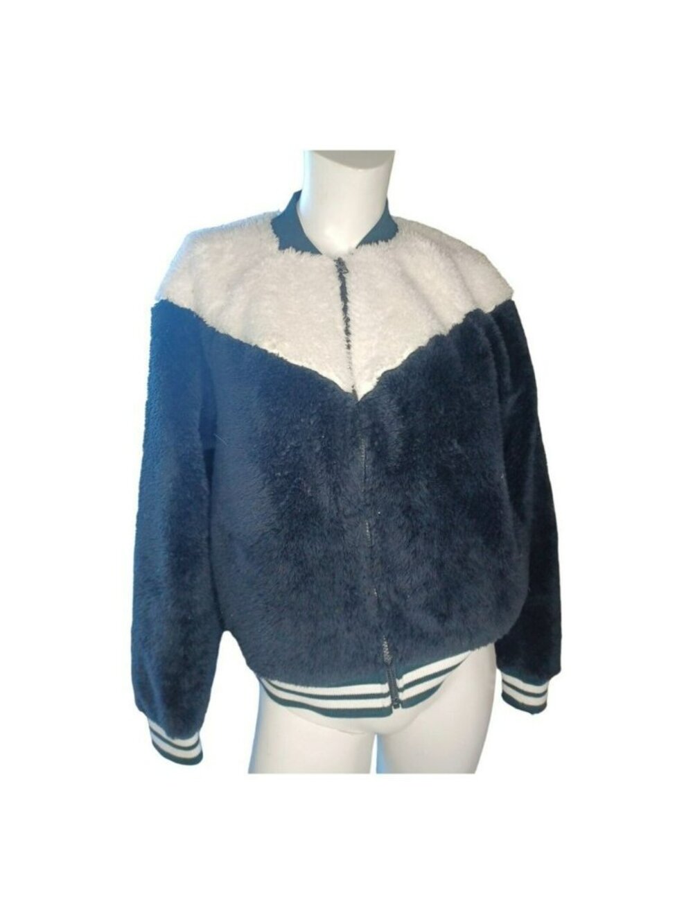 Nike Sherpa Fleece Bomber Jacket Nike M